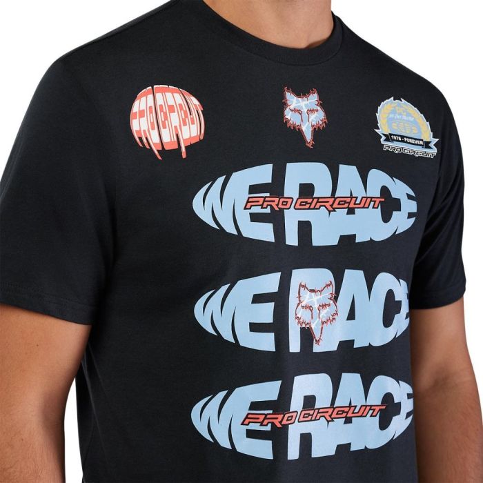 Футболка Fox Short Sleeve Tee - Pro Circuit® Black