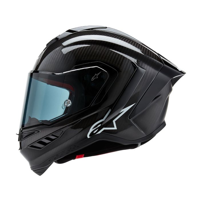 Мотошолом Alpinestars Supertech R10 Solid Black Matt Gloss Carbon