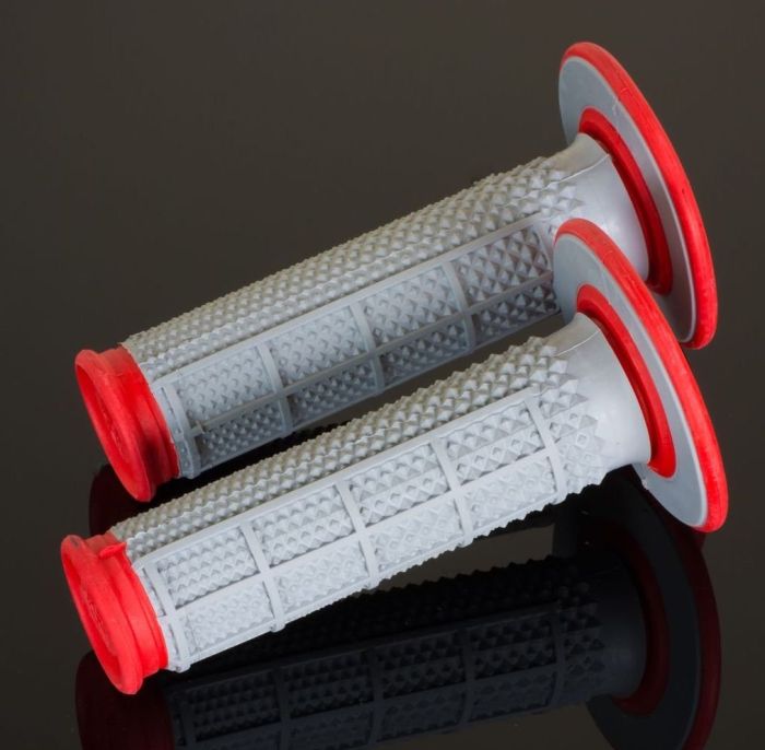Гріпси Renthal Mx Tapered Grips - Dual Compound Red