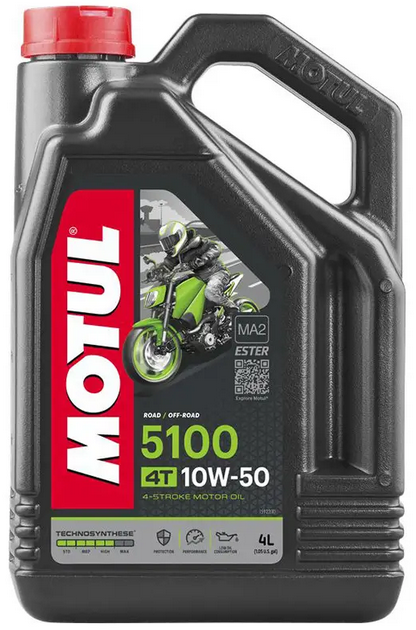 Моторна олива Motul 5100 4T SAE 10W50 (4л)