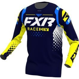 Мотоджерсі FXR Revo MX 22-Midnight/White/Yellow