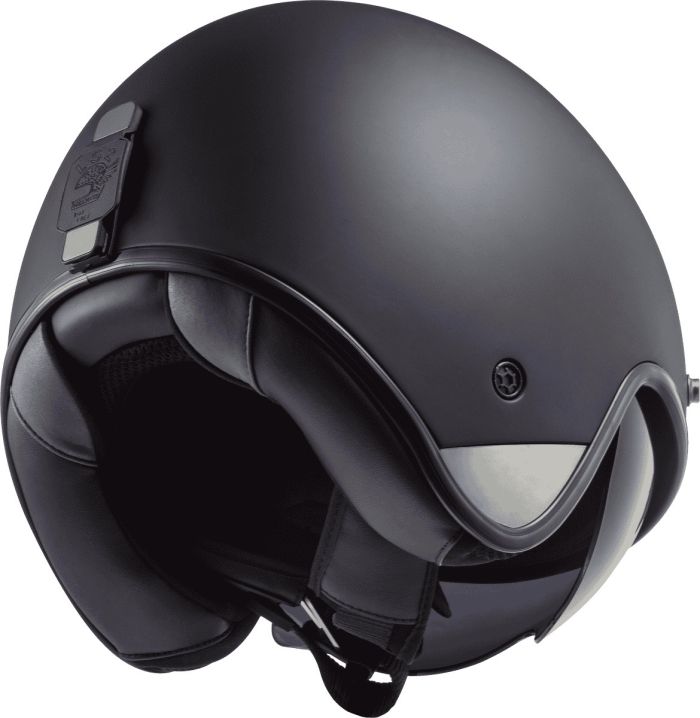 Мотошолом LS2 OF601 Bob 2 Solid Matt Back