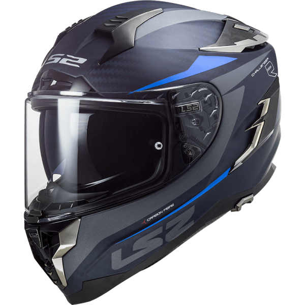 Мотошолом LS2 FF327 Challenger CT2 Drone Blue