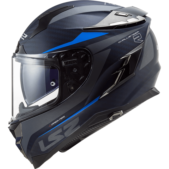 Мотошолом LS2 FF327 Challenger CT2 Drone Blue