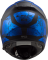 Мотошолом LS2 FF397 Vector FT2 Sign Matt Black Blue