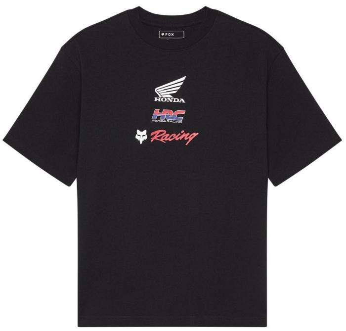 Футболка Fox Oversize Short Sleeve Tee - Honda® Black