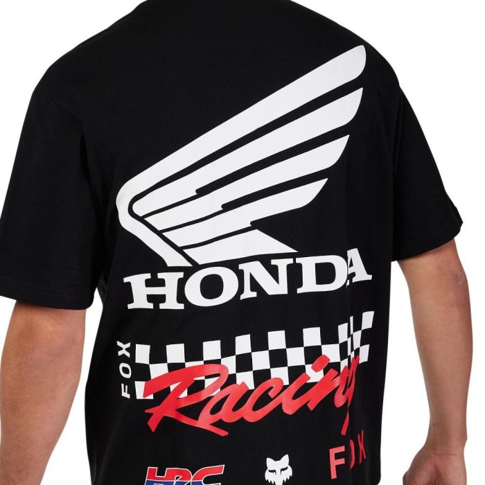 Футболка Fox Oversize Short Sleeve Tee - Honda® Black