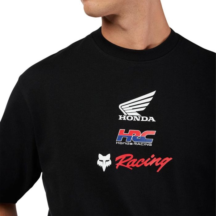Футболка Fox Oversize Short Sleeve Tee - Honda® Black