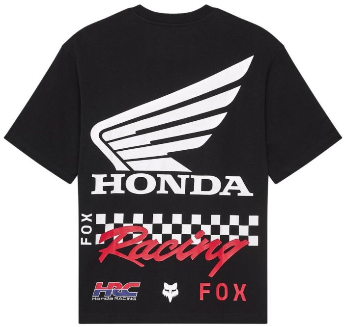 Футболка Fox Oversize Short Sleeve Tee - Honda® Black