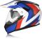 Мотошолом  Acerbis Flip FS-606 White/Blue/Red