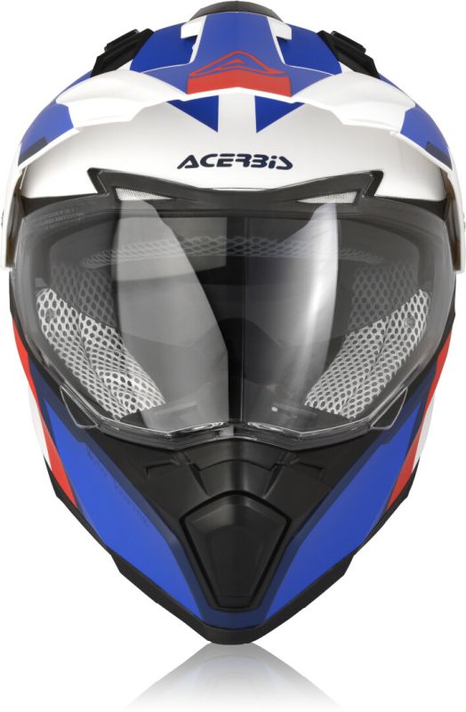 Мотошолом  Acerbis Flip FS-606 White/Blue/Red