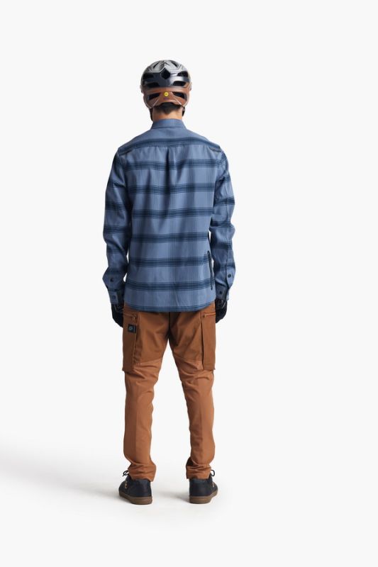 Сорочка TLD GRIND FLANNEL STRIPE [BLUE MIRAGE]