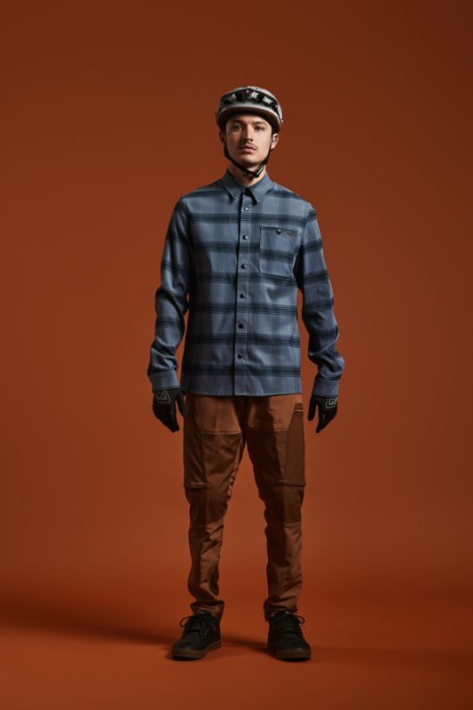 Сорочка TLD GRIND FLANNEL STRIPE [BLUE MIRAGE]