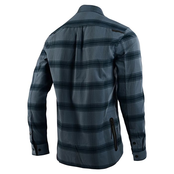 Сорочка TLD GRIND FLANNEL STRIPE [BLUE MIRAGE]