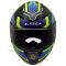 Мотошолом LS2 FF353 Rapid 2 Flitz Hi-Viz Yellow Blue