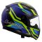 Мотошолом LS2 FF353 Rapid 2 Flitz Hi-Viz Yellow Blue