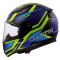 Мотошолом LS2 FF353 Rapid 2 Flitz Hi-Viz Yellow Blue