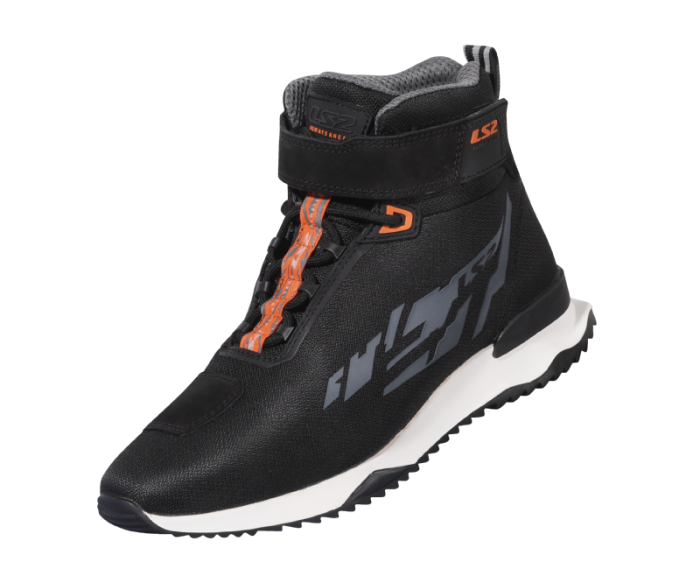 Мотовзуття LS2 Acrux Man Boots Black Hi-Vis Orange