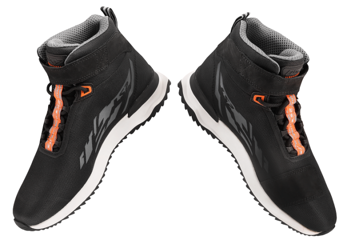 Мотовзуття LS2 Acrux Man Boots Black Hi-Vis Orange