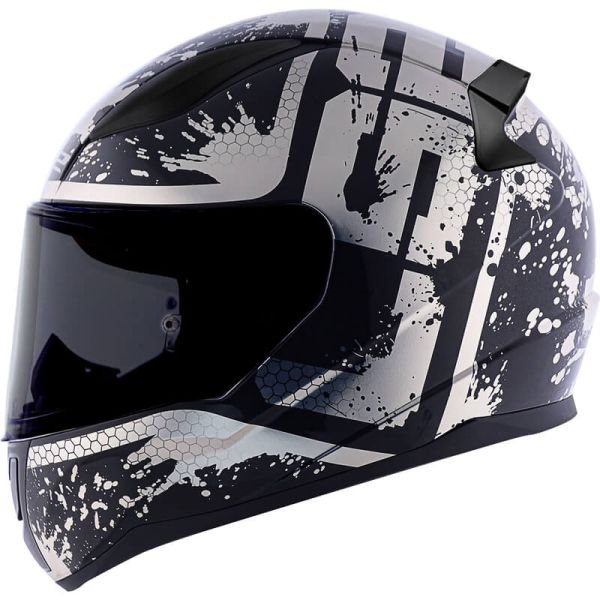 Мотошолом LS2 FF353 Rapid Spy Black Silver