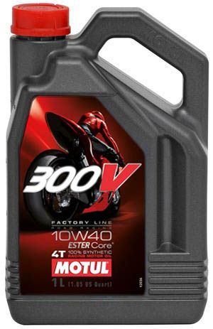 Моторна олива Motul 300V 4T Factory Line Road Racing 10W40 (4л)