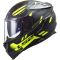 Мотошолом LS2 FF327 Challenger Spin Matt Cobalt Hi-Vis Yellow