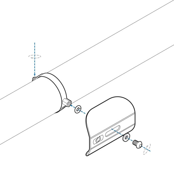 Термозахист Oxford Street Exhaust Heat Shield