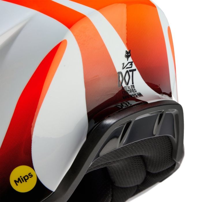 Мотошолом Fox V3 Magnetic Helmet White