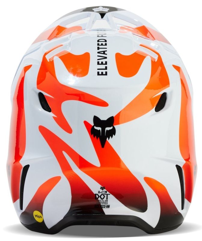 Мотошолом Fox V3 Magnetic Helmet White