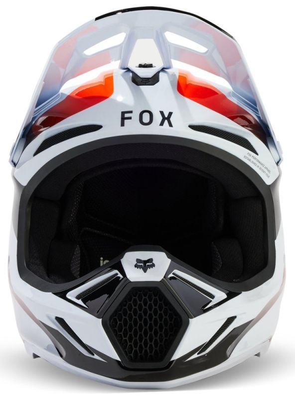 Мотошолом Fox V3 Magnetic Helmet White