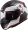 Мотошолом LS2 FF353 Rapid Ghost White Black Red