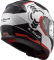Мотошолом LS2 FF353 Rapid Ghost White Black Red
