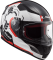 Мотошолом LS2 FF353 Rapid Ghost White Black Red