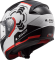 Мотошолом LS2 FF353 Rapid Ghost White Black Red