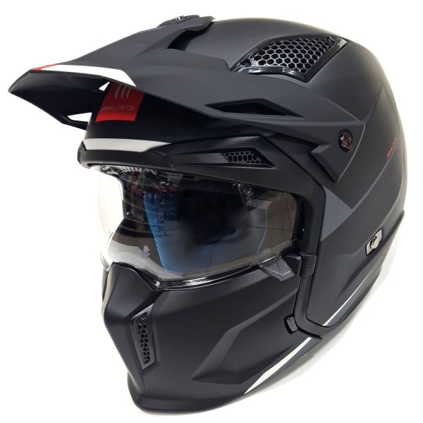 Мотошолом MT STREETFIGHTER SV S Solid A1 Matt Black