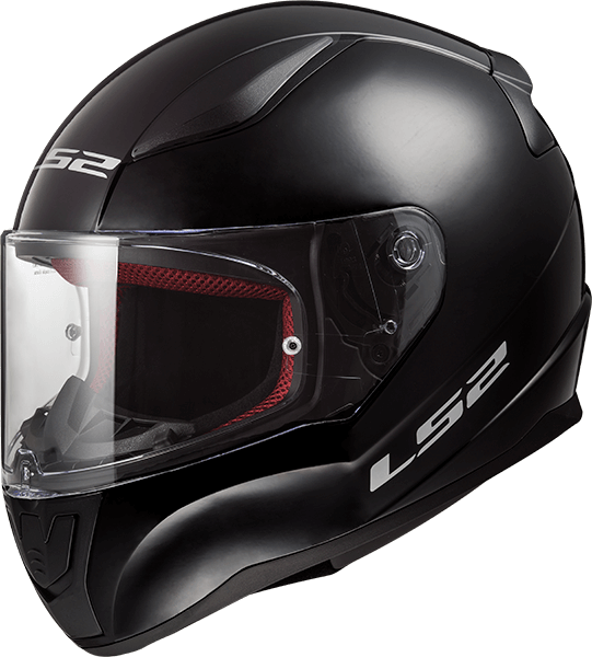 Мотошолом LS2 FF353 Rapid Single Mono Gloss Black