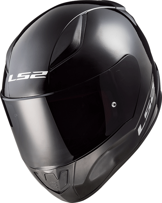 Мотошолом LS2 FF353 Rapid Single Mono Gloss Black