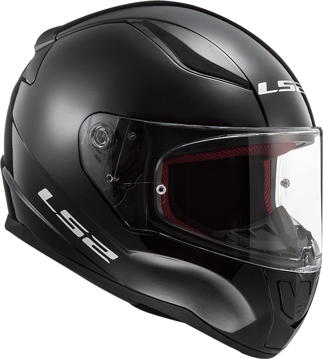 Мотошолом LS2 FF353 Rapid Single Mono Gloss Black