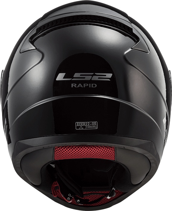 Мотошолом LS2 FF353 Rapid Single Mono Gloss Black