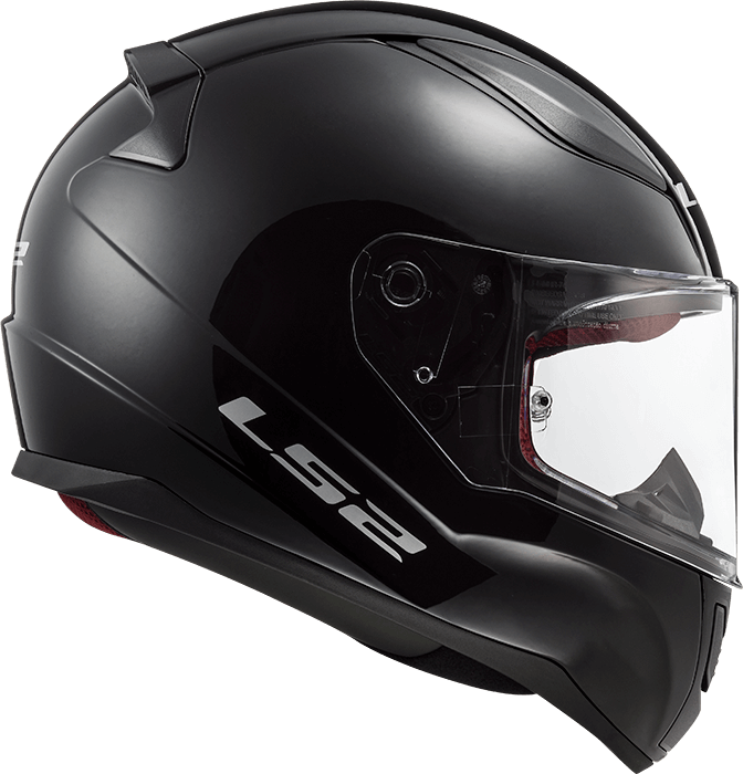 Мотошолом LS2 FF353 Rapid Single Mono Gloss Black