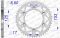 Зірка Afam Aluminium Sprocket 520 - Honda Silver