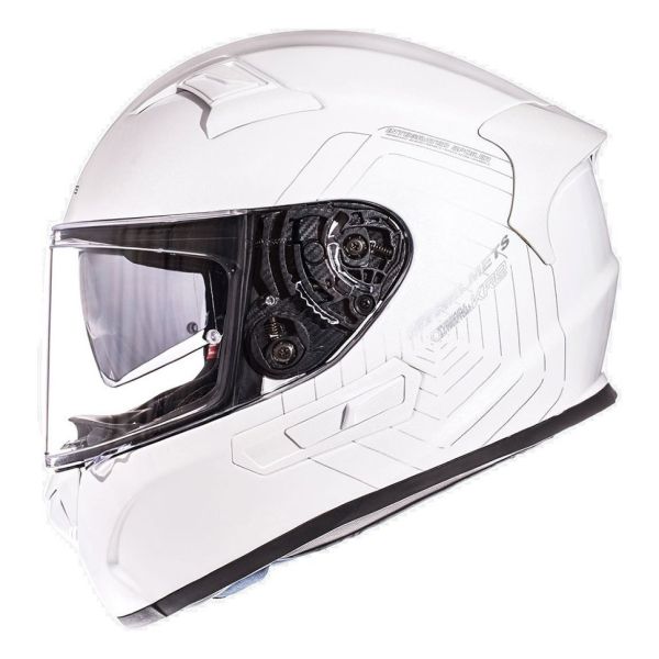 Мотошолом MT KRE SV Solid Gloss White