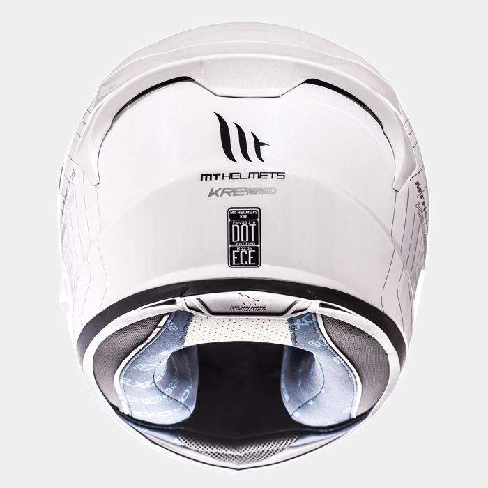 Мотошолом MT KRE SV Solid Gloss White