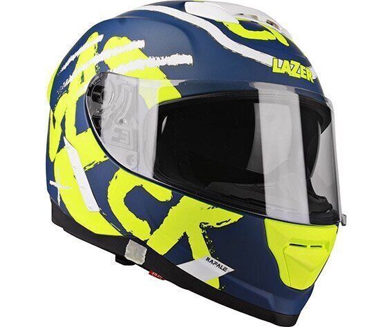 Мотошолом LAZER RAFALE Street Navy Blue Yellow