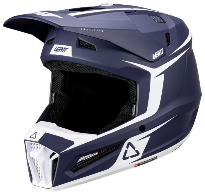 Шолом Leatt Moto 3.5 Jr Helmet + Goggle Blue