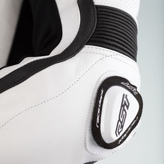 Комбінезони RST Pro Series Evo Airbag CE Mens Leather Suit - White / Black