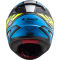 Мотошолом LS2 FF353 Rapid Gale Matt Black Blue Yellow