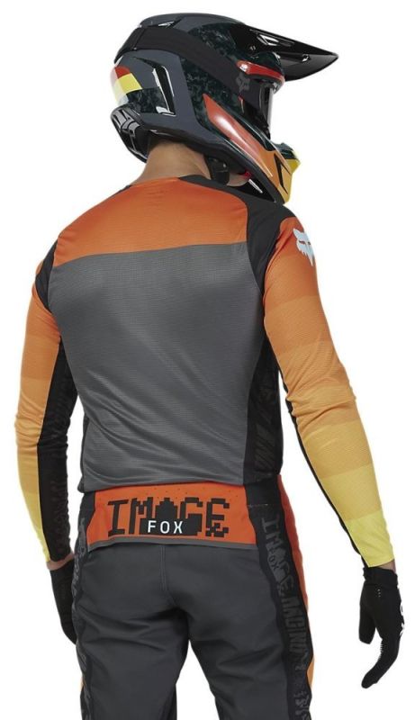 Джерсі Fox Flexair Jersey - Grid Orange