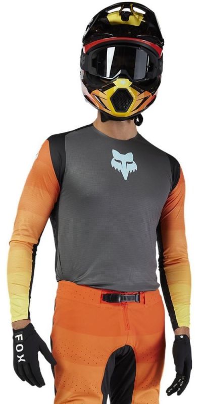 Джерсі Fox Flexair Jersey - Grid Orange