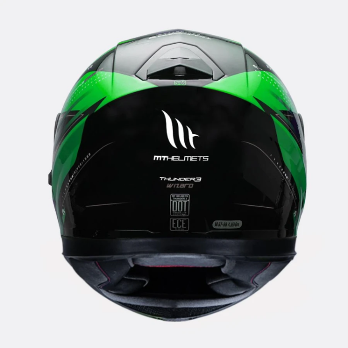 Мотошолом MT RAPIDE Pro Carbon FUGAZ A6 Gloss Green